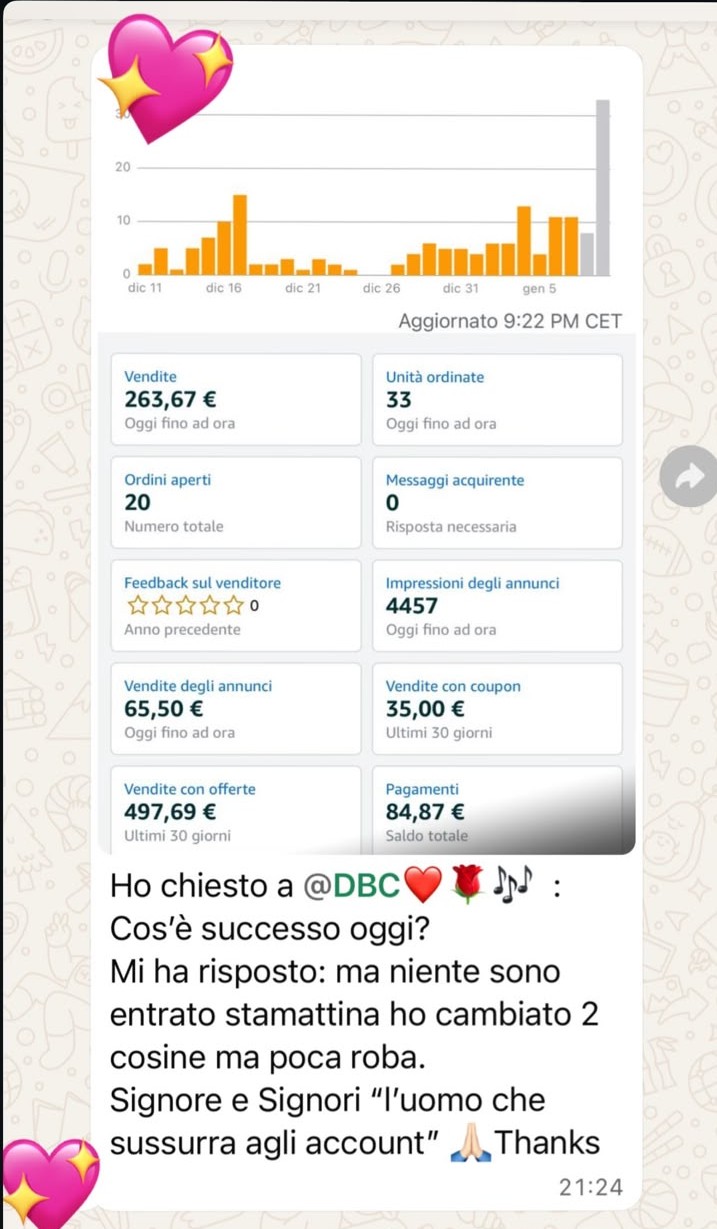 Messaggio di un cliente 16