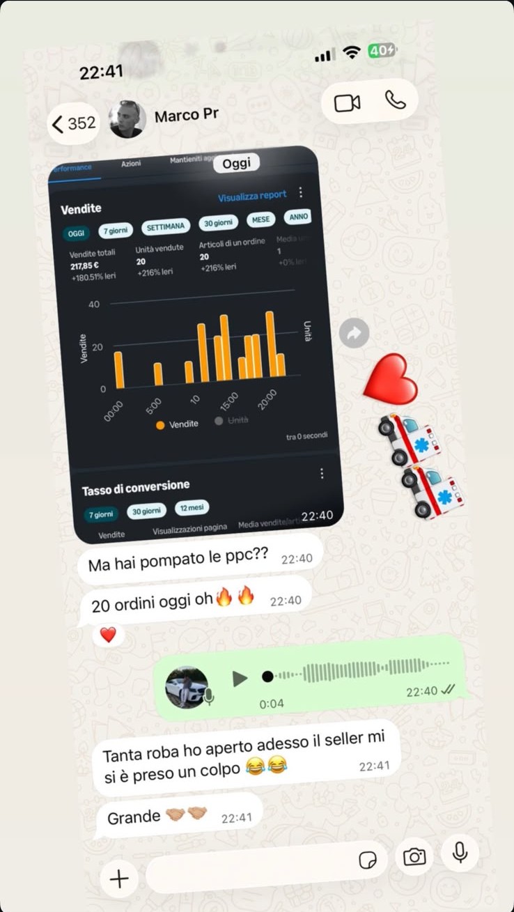 Messaggio di un cliente 4