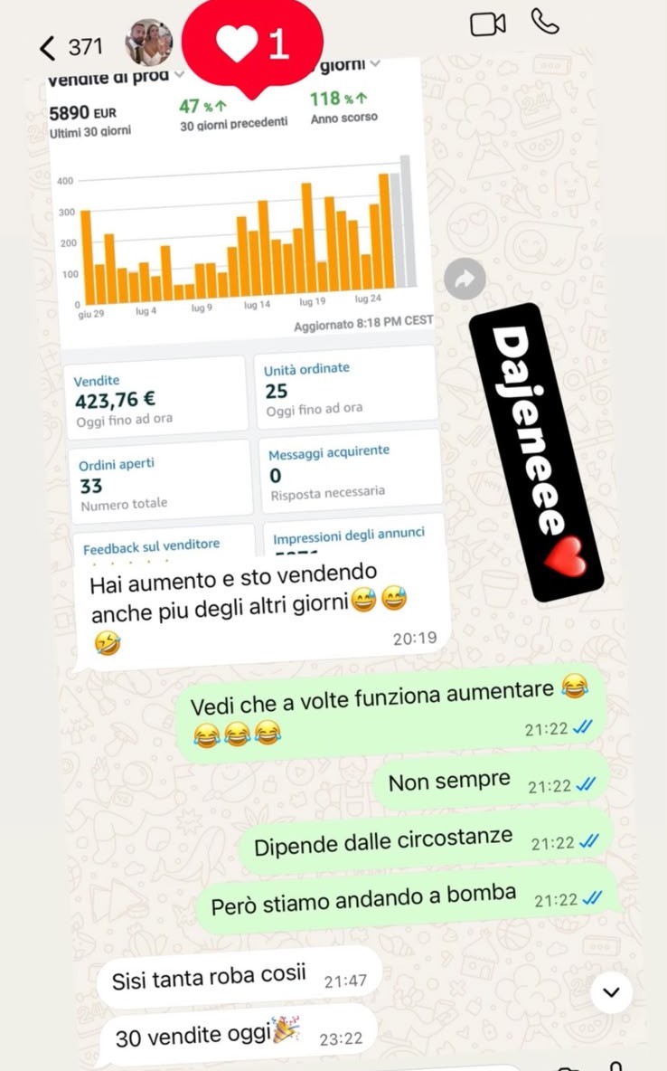 Messaggio di un cliente 6